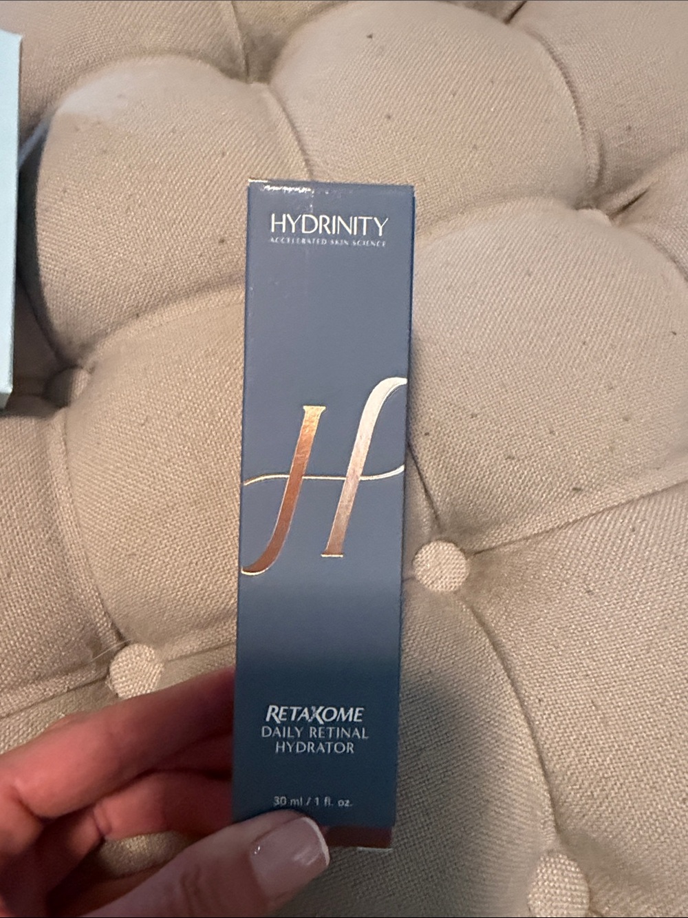 Hydrinity Retaxome Daily Retinal Hydrator - Blue